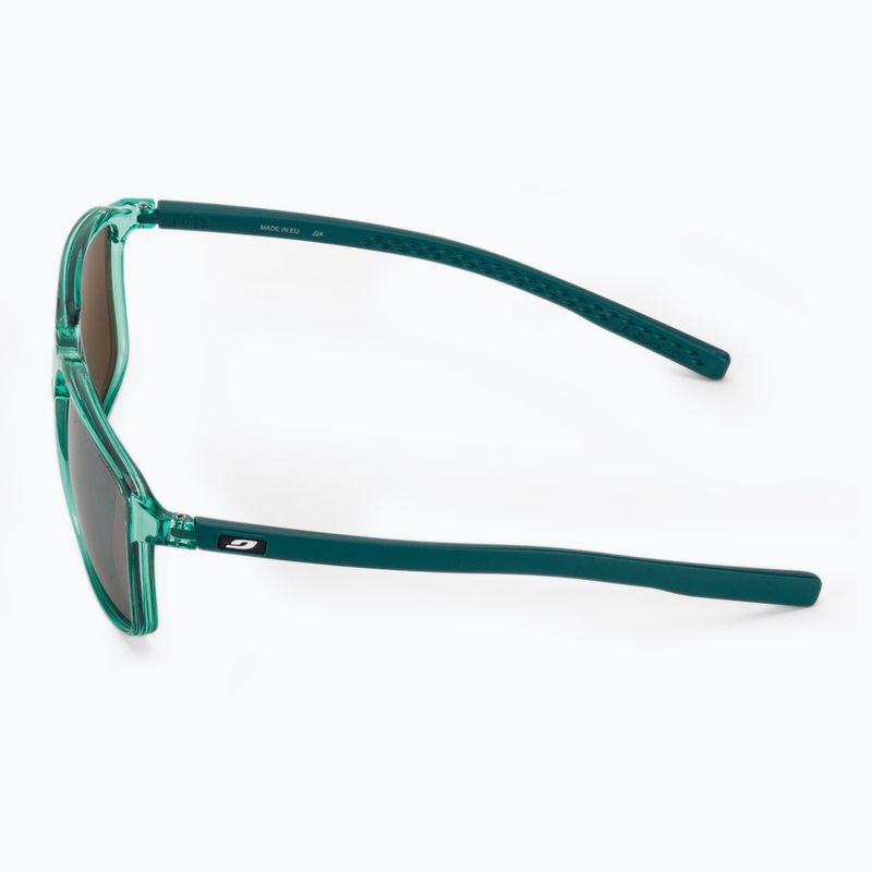 Ochelari de soare Julbo Creek Polarized green translu brillant/green 4