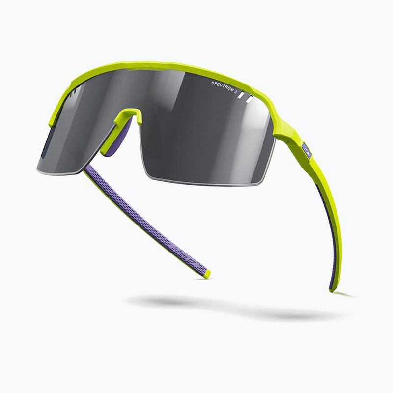 Ochelari de soare Julbo Intensity Spectron matt fluorescent yellow/silver flash 5