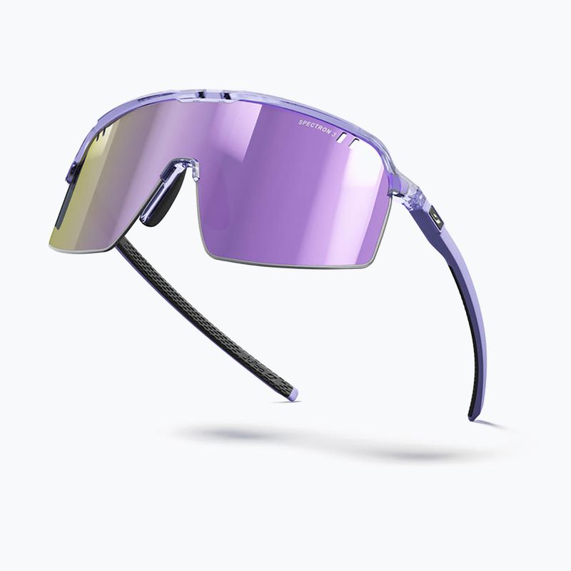 Ochelari de soare Julbo Intensity Spectron shiny transl light purple/multilayer light pink 5