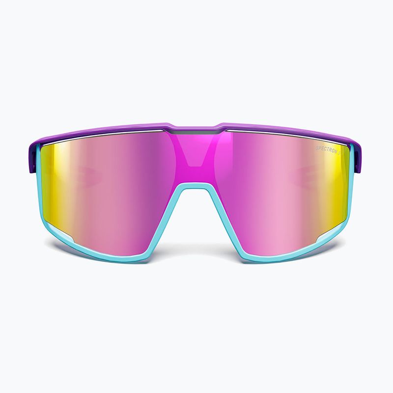 Ochelari de soare Julbo Fury Spectron violet mat/albastru deschis/ roz multilayer 3