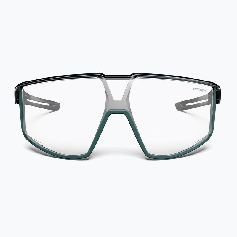Ochelari de soare Julbo Fury Reactiv Performance shiny translu black/matt green 3