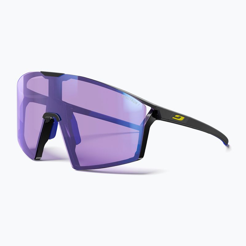 Ochelari de soare Julbo Edge Spectron matt black/blue/blue flash