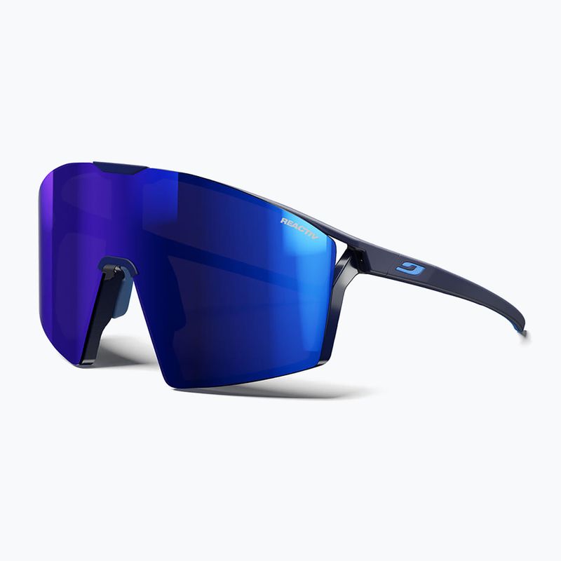 Ochelari de soare Julbo Edge Reactiv High Contrast matt blue/multilayer blue