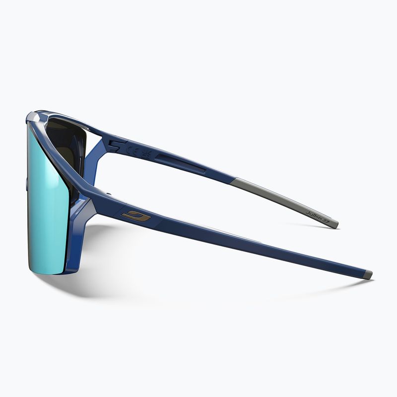 Ochelari de soare Julbo Edge Cover Polarized HD S4 matt blue/matt grey 3