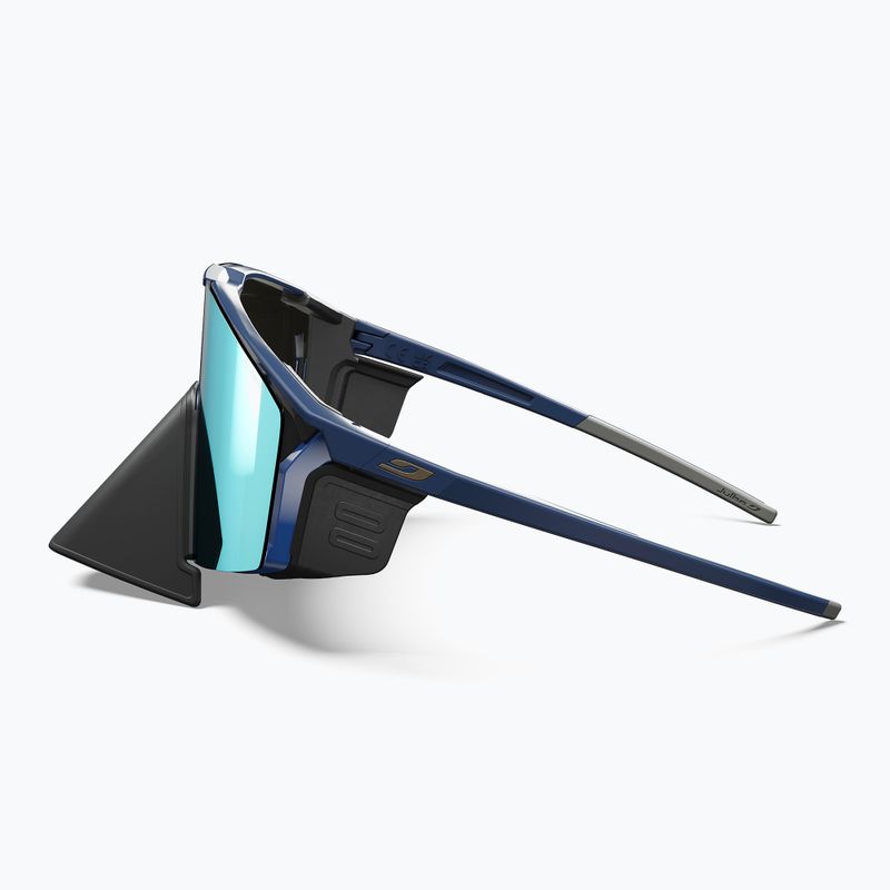 Ochelari de soare Julbo Edge Cover Polarized HD S4 matt blue/matt grey 4