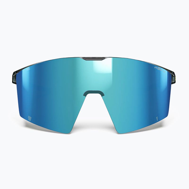 Ochelari de soare Julbo Edge Cover Polarized HD matte fluorescent yellow/shiny transparent black 2