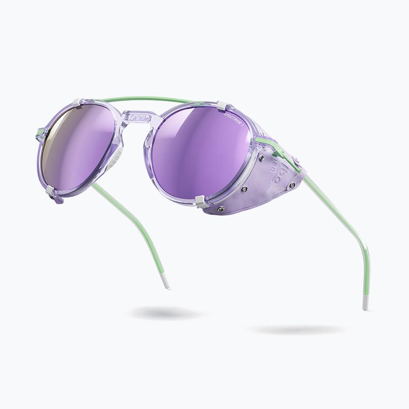 Ochelari de soare Julbo Legacy Spectron 3CF purple translu/green 4