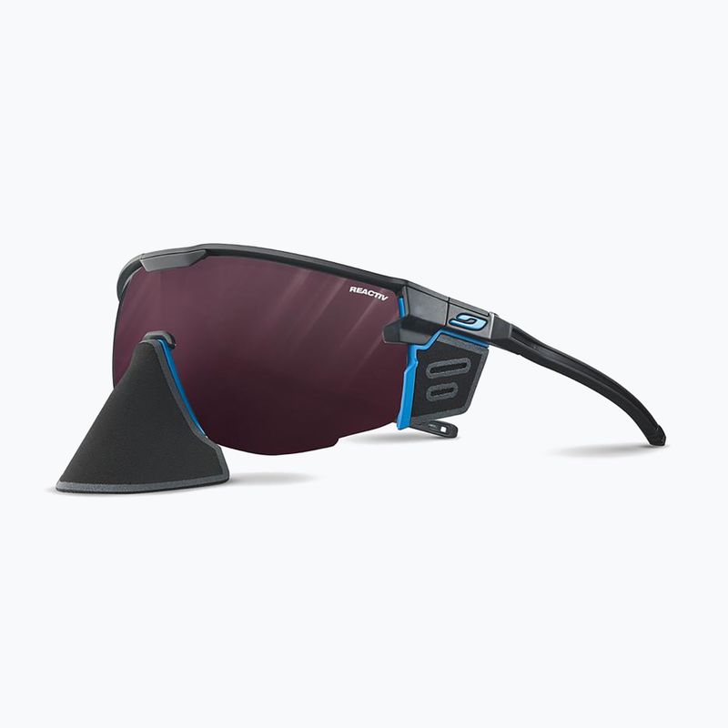 Ochelari de soare Julbo Ultimate Cover Reactiv High Contrast black/blue