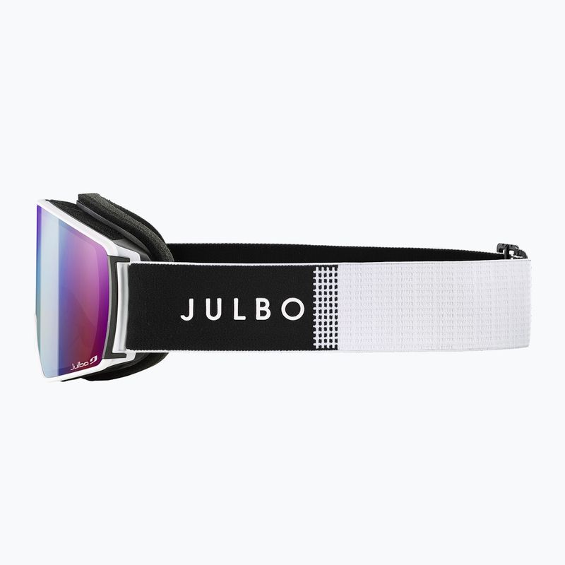 Ochelari de schi Julbo Launcher Reactiv High Contrast white/black/flash purple 4