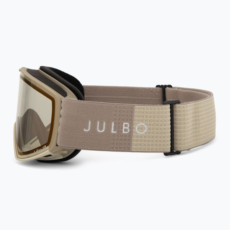 Ochelari de schi Julbo Cyrius-X Reactiv High Contrast beige/brown/flash infrared 4