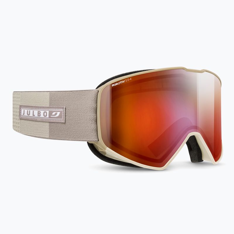 Ochelari de schi Julbo Cyrius-X Reactiv High Contrast beige/brown/flash infrared 5