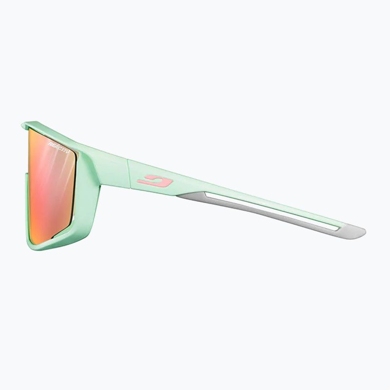 Ochelari de soare Julbo Fury Reactiv 1-3 Light Amplifier mint/light grey/pink/multilayer gold pink 3