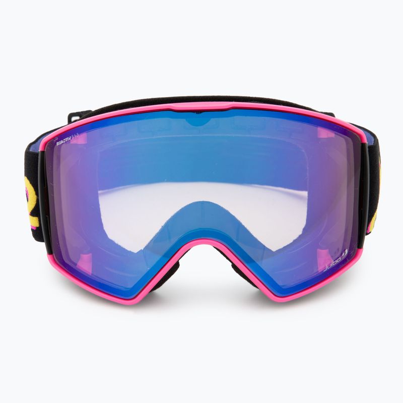 Ochelari de schi  Julbo Launcher Reactiv High Contrast pink/ black/ flash blue 3