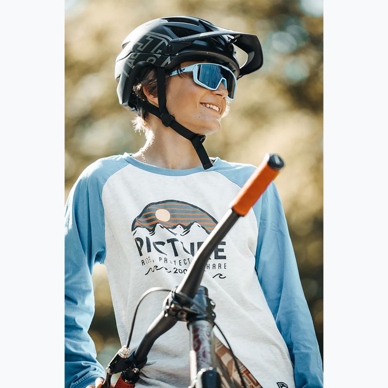 Ochelari de soare pentru copii Julbo Fury Junior Spectron matt blue/blue flash 4