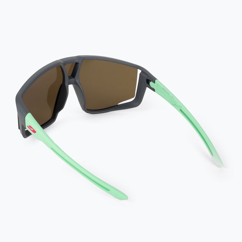 Ochelari de soare pentru copii Julbo Fury Junior Spectron matt gray/mint/pink flash 2