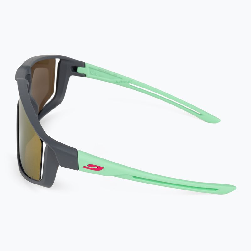 Ochelari de soare pentru copii Julbo Fury Junior Spectron matt gray/mint/pink flash 4