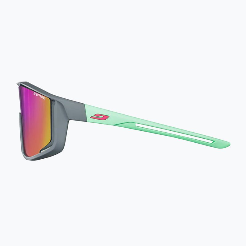 Ochelari de soare pentru copii Julbo Fury Junior Spectron matt gray/mint/pink flash 6