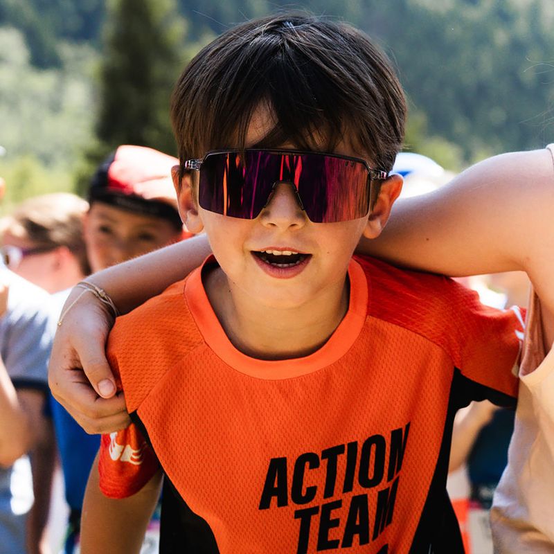 Ochelari de soare pentru copii Julbo Intensity Junior Spectron grey translucent shiny 5