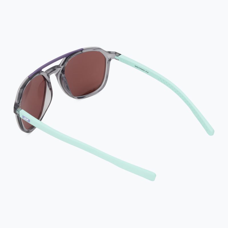 Ochelari de soare Julbo Slack Spectron HD grey translucent brillant/blue matte 2