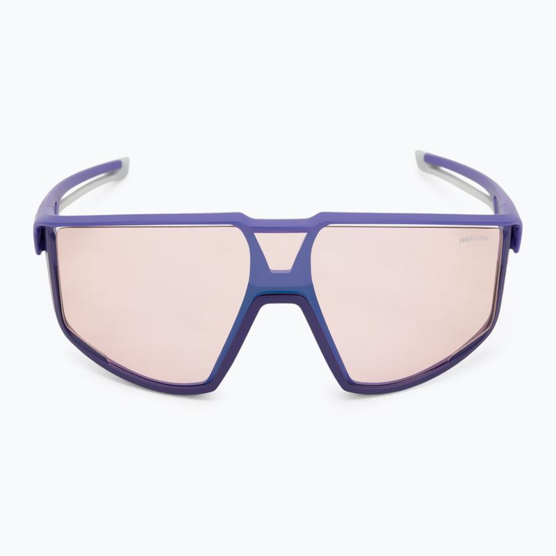 Ochelari de soare Julbo Fury Reactiv High Contrast matt purple/gray/green 3