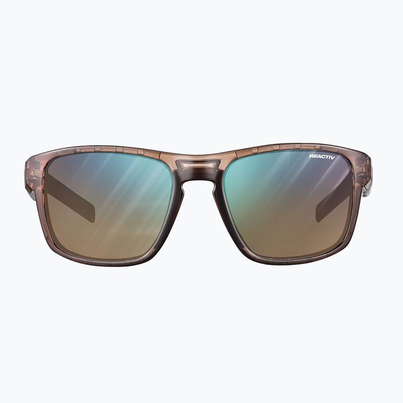 Ochelari de soare Julbo Shield M Reactiv shiny translu brown/matt brown 3