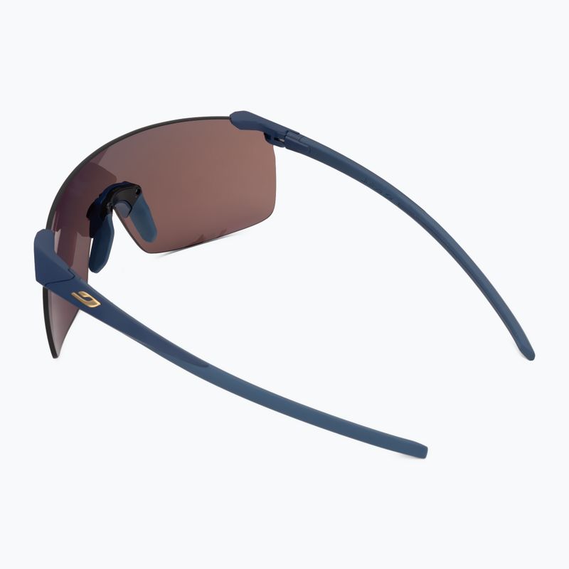 Ochelari de soare Julbo Faster M Spectron HD matte dark blue/gold 2