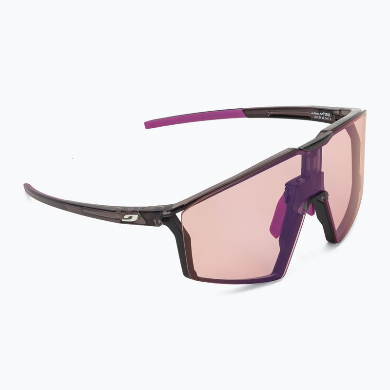 Ochelari de soare Julbo Edge Reactiv High Contrast shiny translu black/purple 2