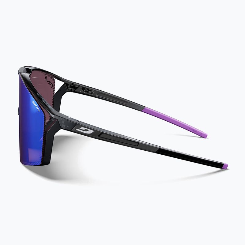 Ochelari de soare Julbo Edge Reactiv High Contrast shiny translu black/purple 4