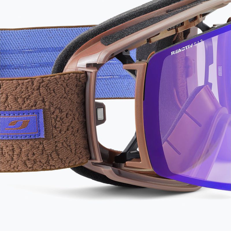 Ochelari de schi Julbo Launcher Reactiv High Contrast brown/flash blue 7
