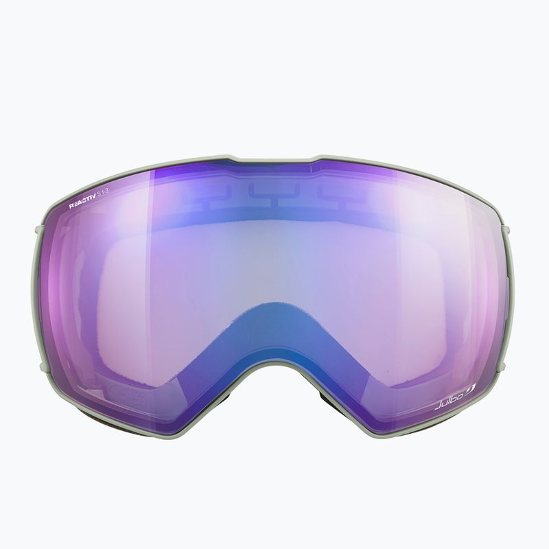 Ochelari de schi Julbo Lightyear Reactiv High Contrast S1-S3 light gray/flash blue 4