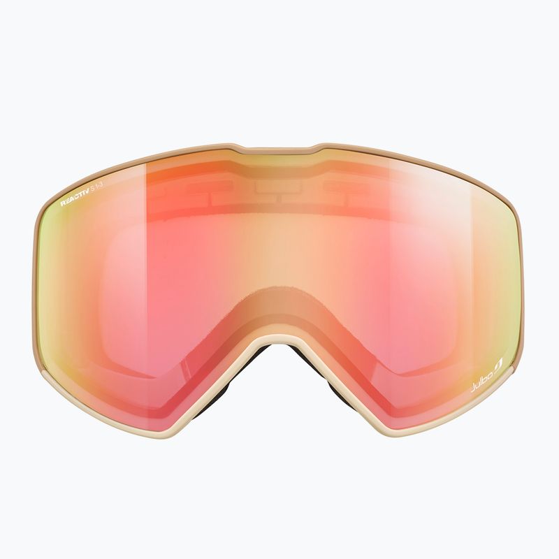 Ochelari de schi Julbo Cyrius X Reactive High Contrast beige/flash red 3