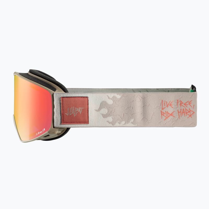 Ochelari de schi Julbo Cyrius X Reactive High Contrast beige/flash red 4