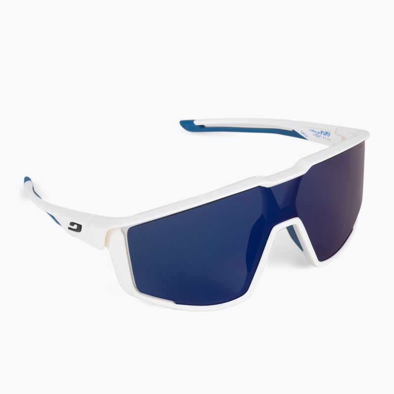 Julbo Fury Fury Spectron 3Cf ochelari de ciclism alb/albastru J5311111