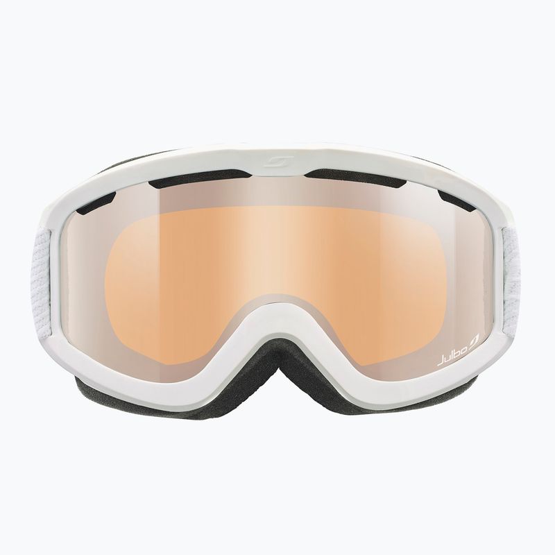 Ochelari de schi Julbo June white/goldange/flash silver 2