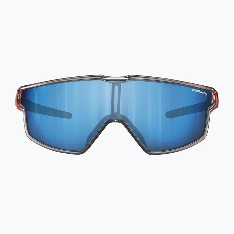 Julbo Fury Mini Spectron 3 ochelari de ciclism pentru copii Julbo Fury Mini Spectron 3 shiny translucide/translucide gray/matt fluo orange pentru copii 7