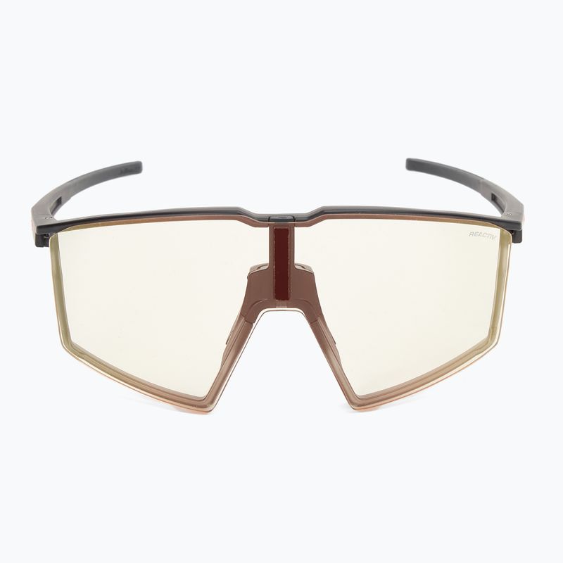 Ochelari de soare Julbo Edge Reactiv 0-3 High Contrast black translu logos orange fluo mat/clear 3