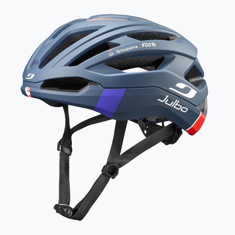 Cască de bicicletă Julbo Fast Lane Groupama-FDJ dark blue/red/white