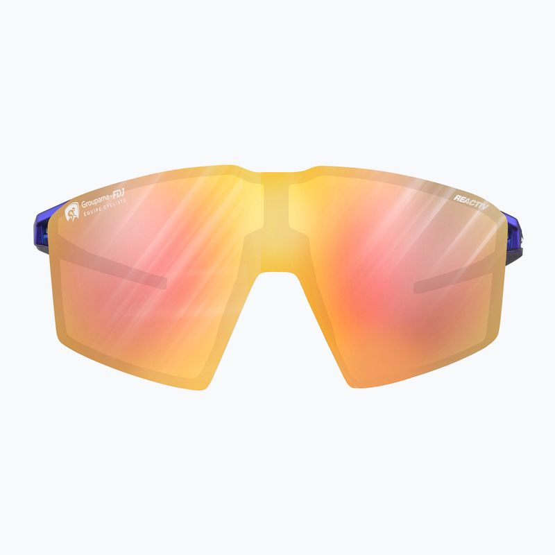 Ochelari de soare Julbo Edge Reactiv 1-3 Light Amplifier metalic blue/white/multilayer gold pink 6