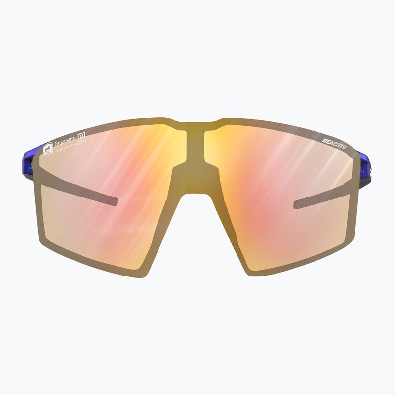 Ochelari de soare Julbo Edge Reactiv 1-3 Light Amplifier metalic blue/white/multilayer gold pink 7