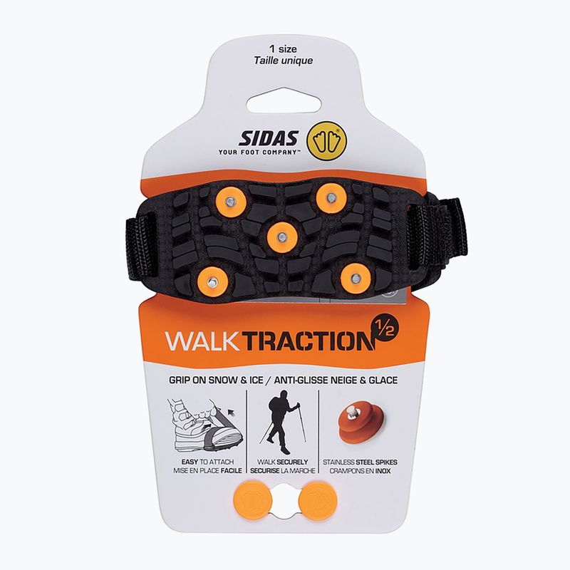 Suprapuneri pentru încălțăminte Sidas Walk 1/2 Traction negre CTRWALKHALF16 4