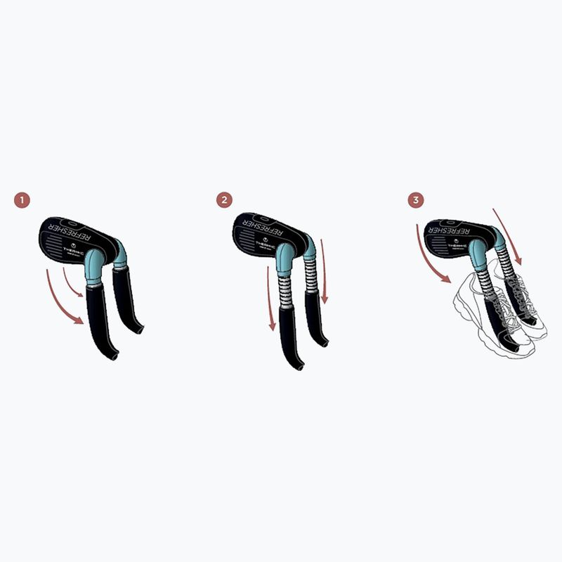 Uscător de ghete de schi Therm-ic Refresher cu USB negru 1171800066 5