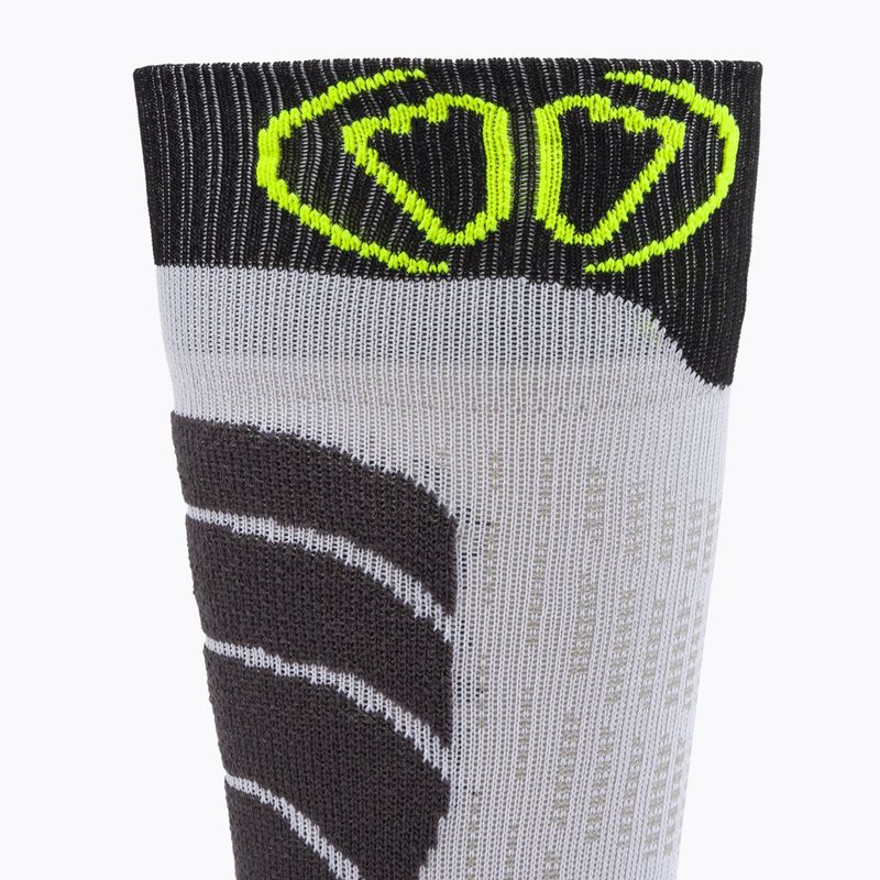 Șosete de schi SIDAS Ski Comfort alb-negre CSOSKCOMF22_WHBK 6