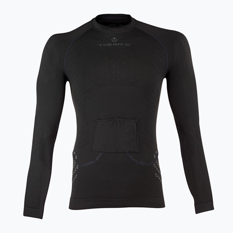 Bluză încălzită Therm-ic Baselayer S.E.T. black