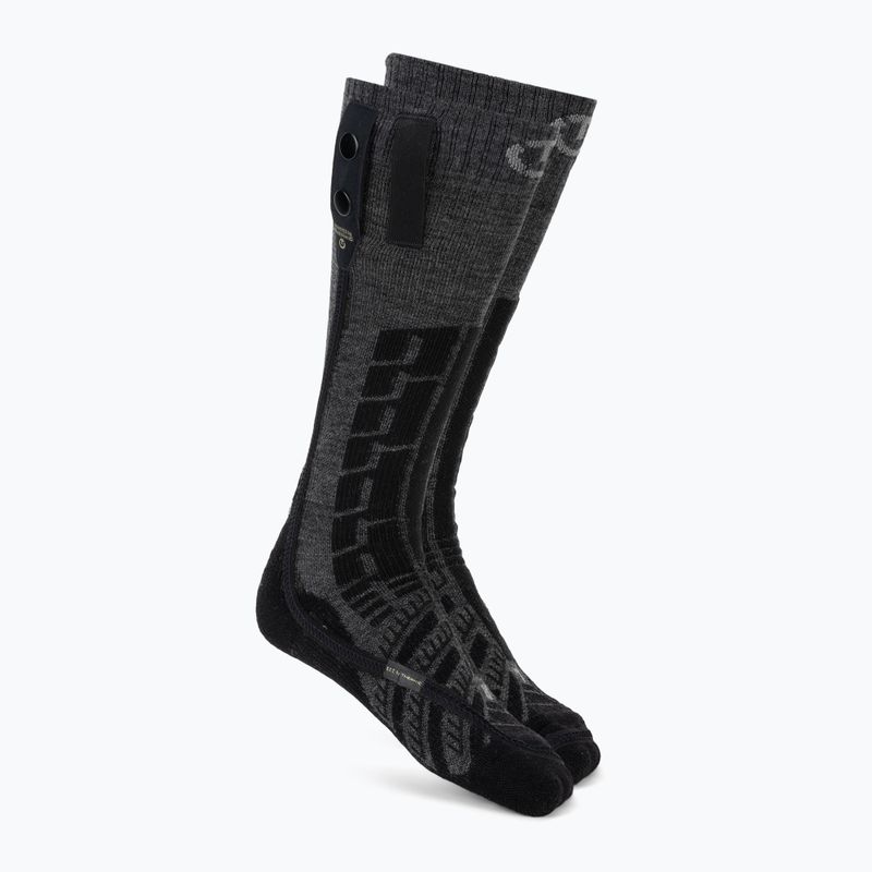 Șosete încălzite Therm-ic Comfort Socks S.E.T grey/ black