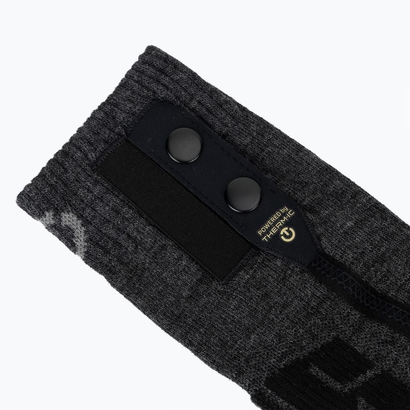 Șosete încălzite Therm-ic Comfort Socks S.E.T grey/ black 4