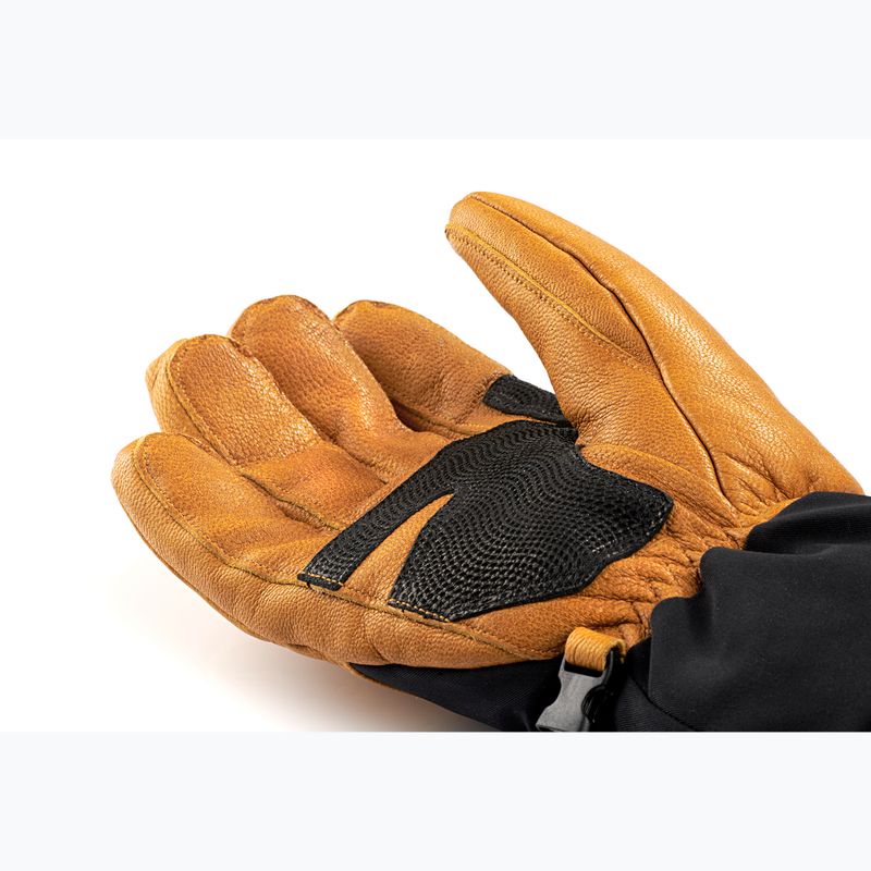 Mănuși cu încălzireTherm-ic Freeride Ultra Heat + Ultra Heat S-Batteries black/light brown 5