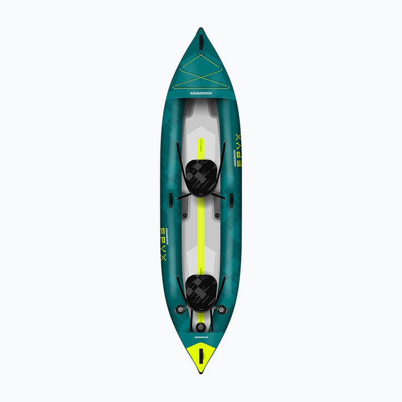 Caiac gonflabil pentru 2-persoană  AQUADESIGN Epyx 380 cm blue 2