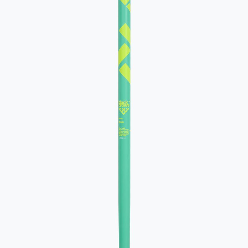 Bețe de schi Black Crows Oxus yellow/green 4
