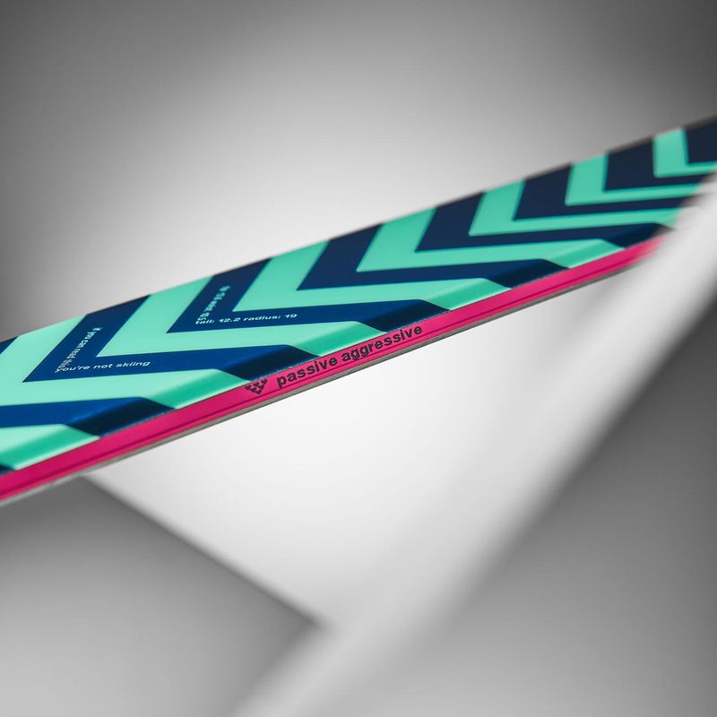 Schiuri de coborâre pentru femei Black Crows Atris Birdie W turquoise 7