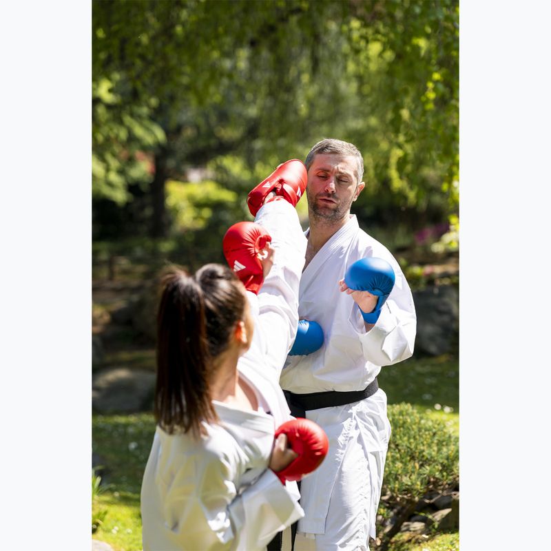 Protectori de mână adidas WKF roșu 9